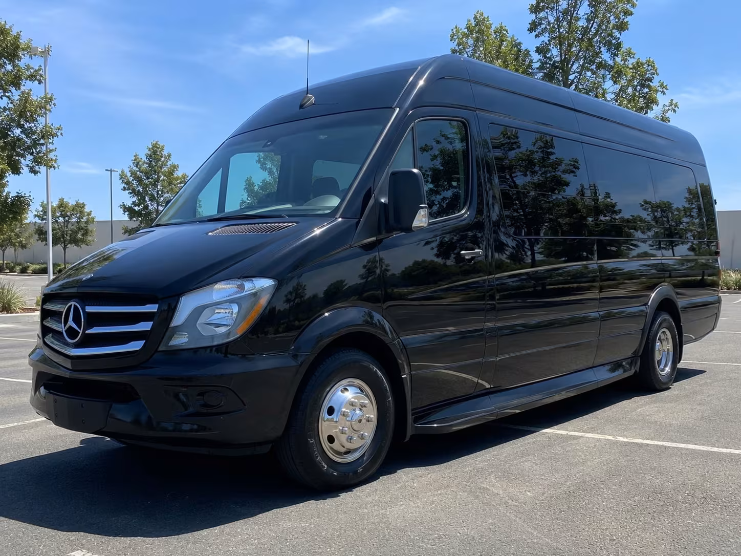 sprinter van with driver