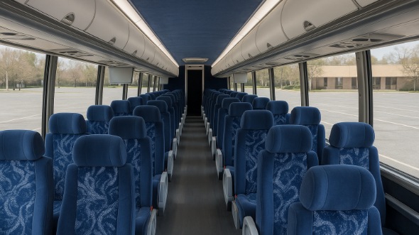 56 passenger charter bus interior memphis