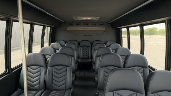 memphis 20 passenger minibus inside