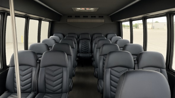 memphis 25 passenger minibus inside