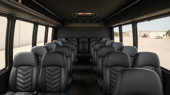 memphis 30 passenger minibus inside