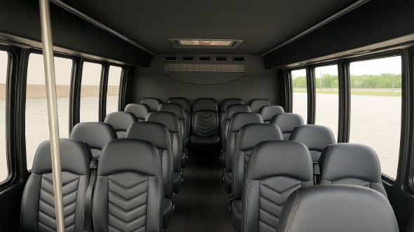 memphis 35 passenger minibus inside