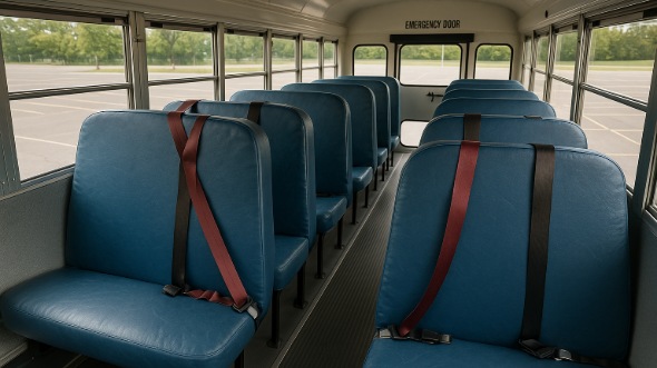 school bus rental interior collierville