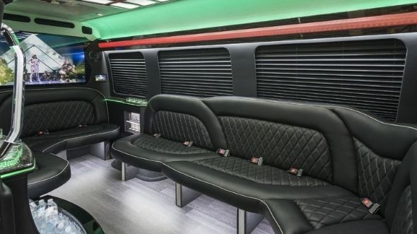 sprinter limo rental interior memphis